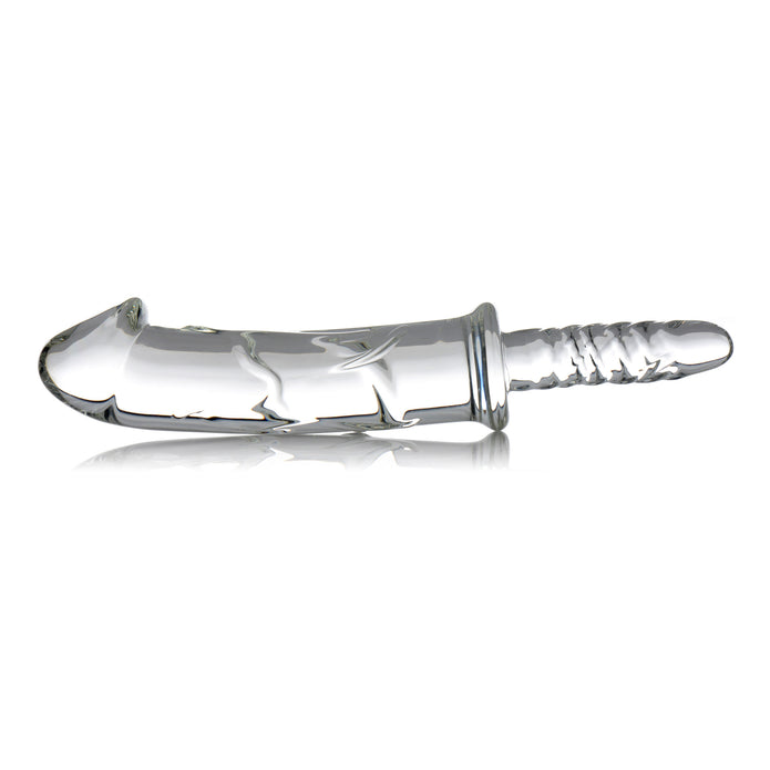 Master Series Battle Rammer Phallic Glass 11in. Thruster