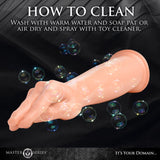 Master Series The Fister Hand and Forearm Dildo - Light