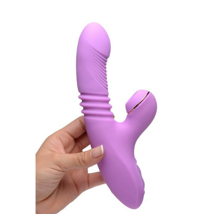 Shegasm Pro-Thrust Thrusting Suction Rabbit