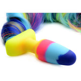 Tailz Rainbow Unicorn Tail Anal Plug