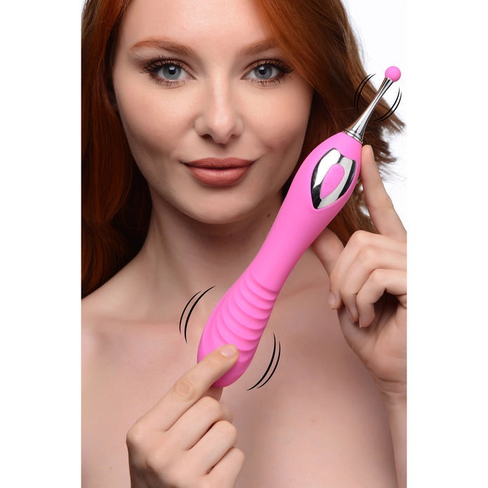 Inmi Power Zinger Dual-Ended Silicone Vibrator