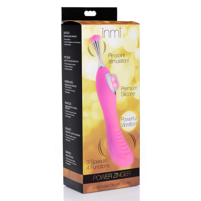 Inmi Power Zinger Dual-Ended Silicone Vibrator