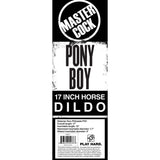 Master CockPony Boy 17 Inch Horse Dildo