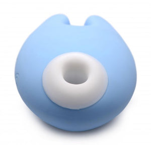 Shegasm Sucky Bunny Silicone Clitoral Stimulator - Blue