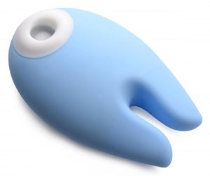 Shegasm Sucky Bunny Silicone Clitoral Stimulator - Blue