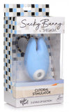 Shegasm Sucky Bunny Silicone Clitoral Stimulator - Blue