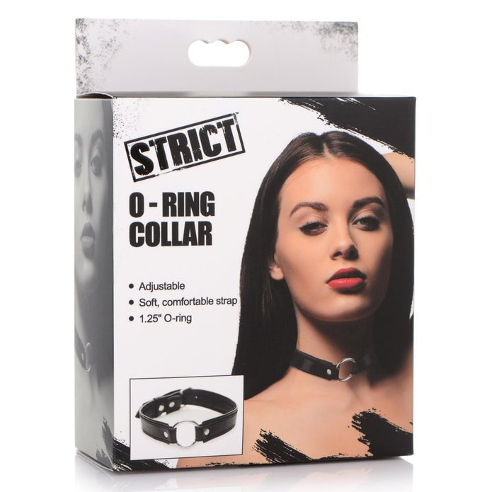 Strict Leather O-Ring Collar