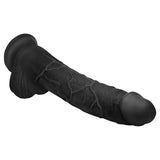 Master Cock Hung Harry 11.75 Inch Dildo with Balls- Black