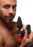 28X Laser F**K Me Silicone Anal Plug With Remote Control