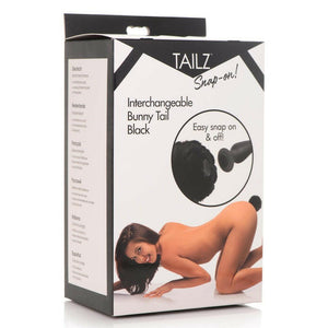 Tailz Interchangeable Bunny Tail Black