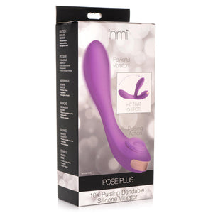 Inmi Pose Plus 10X Pulsing Bendable Silicone Vibrator