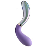 Prisms 10X Pari Dual Ended Wavy Silicone and Glass Vibrator