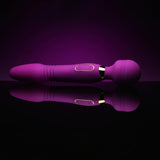 Ultra Thrust-Her Deluxe Thrusting & Vibrating Silicone Wand