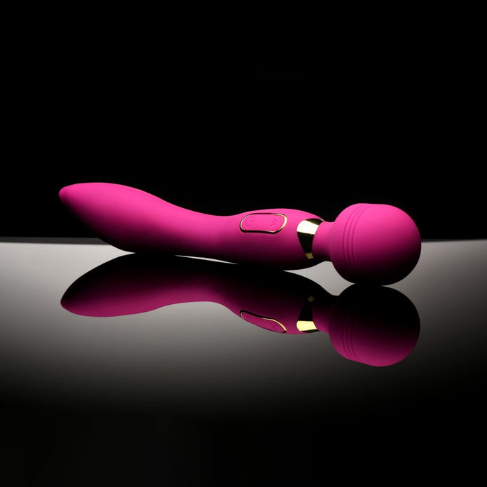 Ultra G-Stroke Come Hither Vibrating Silicone Wand