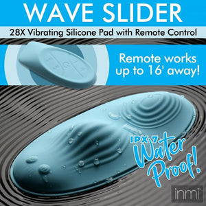 Wave Slider 28X Vibrating Silicone Pad W/ Remote Control