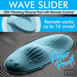 Wave Slider 28X Vibrating Silicone Pad W/ Remote Control