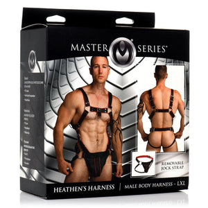 Master Series Heathen's Harness Male Body Harness