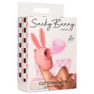 Shegasm Sucky Bunny Clit Stimulator - Pink