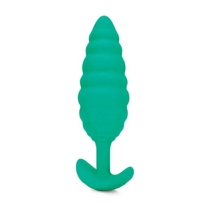 B-Vibe Twist Rechargeable Vibrating Plug- Green