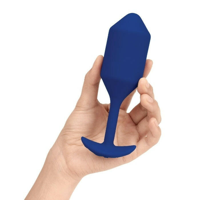 B-Vibe Vibrating Snug Plug 4 Weighted Plug