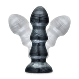 Blush Jet Black Jack 7 in. Anal Plug Carbon Metallic Black