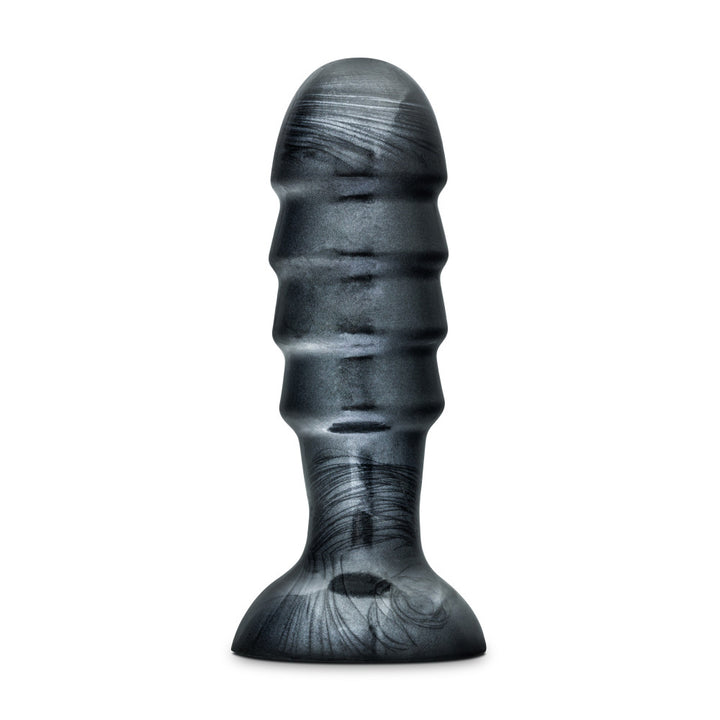 Blush Jet Bruiser 7.5 in. Anal Plug Carbon Metallic Black