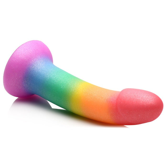 Simply Sweet Phallic Rainbow Dildo