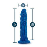 The Realm Draken Blue 7.5-Inch Long Dildo With Suction Cup Base