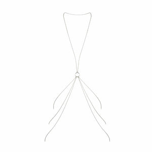 Bijoux Indiscrets Magnifique 8 Body Chain- Silver