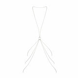 Bijoux Indiscrets Magnifique 8 Body Chain- Silver