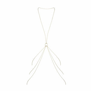 Bijoux Indiscrets Magnifique 8 Body Chain- Gold