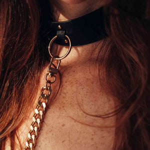 Bijoux Indiscrets Maze Choker with Leash