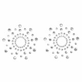 Bijoux Indiscrets Mimi Rhinestone Pasties Circles- Silver