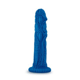 The Realm Draken Blue 7.5-Inch Long Dildo With Suction Cup Base