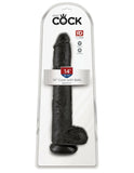 King Cock 14" Cock with Balls