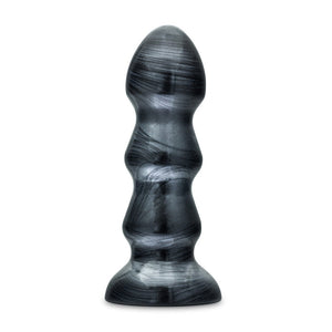 Blush Jet Black Jack 7 in. Anal Plug Carbon Metallic Black