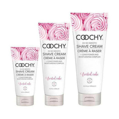 Coochy Shave Cream-Frosted Cake