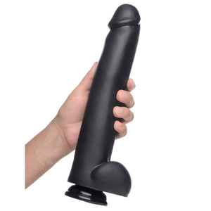 Master Cock Master Suction Cup 13in. Dildo- Black