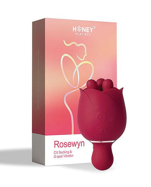 Rosewyn Rotating Rose Toy Vibrator & Pinpoint Stimulator