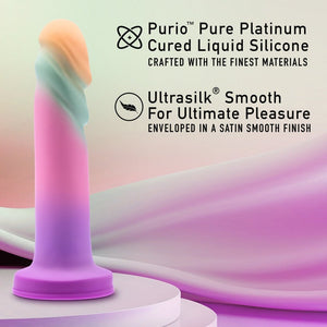 Avant Sunrise Gaze 7.5 in. Dildo- Sherbet