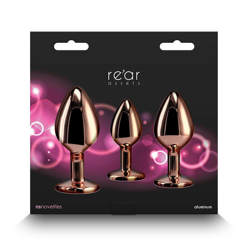 Rear Assets 3-piece Trainer Kit Rose Gold Pink